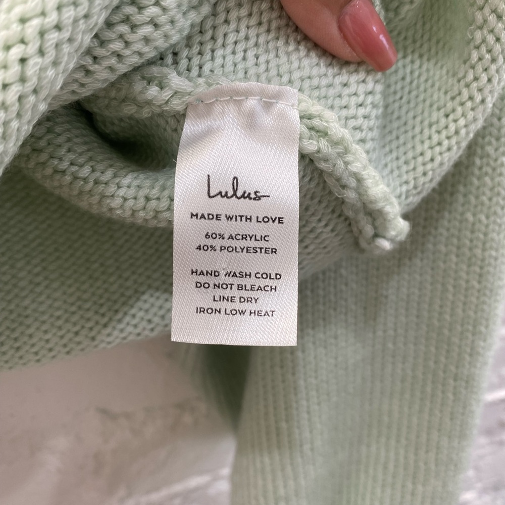 Lulus Cropped Collared Sweater - image 8